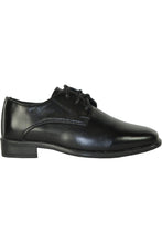 Load image into Gallery viewer, Bravo "King" Kids Black Dress Shoes