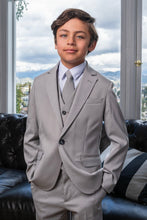Load image into Gallery viewer, Cleo "Ramses" Kids Desert Fox Grey Suit 5-Piece Set