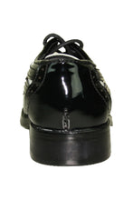 Load image into Gallery viewer, Vangelo "Chaz" Kids Black & White Tuxedo Shoes