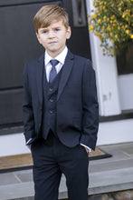 Load image into Gallery viewer, BLACKTIE "Liam" Kids Midnight Blue Suit (5-Piece Set)