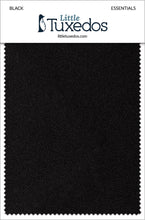 Load image into Gallery viewer, Little Tuxedos Black Essentials Fabric Swatch