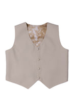 Load image into Gallery viewer, Little Tuxedos "Mason" Kids Tan Suit (5-Piece Set)