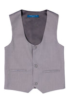 Load image into Gallery viewer, Perry Ellis "Noah" Perry Ellis Kids Light Grey Suit (5-Piece Set)