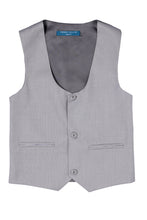 Load image into Gallery viewer, Perry Ellis "Noah" Perry Ellis Kids Light Grey Suit (5-Piece Set)
