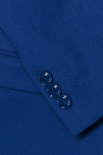 Load image into Gallery viewer, Perry Ellis "Noah" Perry Ellis Kids Royal Blue Suit (5-Piece Set)