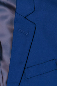 Perry Ellis "Noah" Perry Ellis Kids Royal Blue Suit (5-Piece Set)