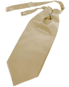 Cardi Golden Solid Satin Kids Cravat