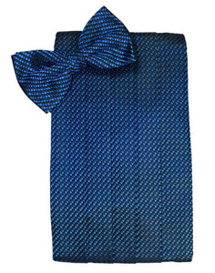 Cardi Royal Blue Venetian Kids Cummerbund