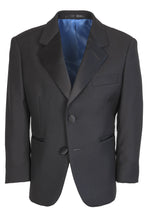 Load image into Gallery viewer, Classic Collection &quot;Barcelona&quot; Kids Black Tuxedo Jacket (Separates)