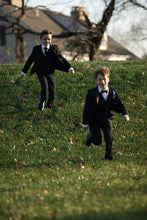 Load image into Gallery viewer, BLACKTIE "Liam" Kids Onyx Black Suit (5-Piece Set)