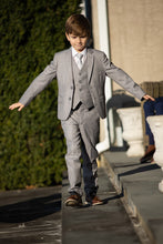 Load image into Gallery viewer, BLACKTIE "Liam" Kids Vintage Grey Suit (5-Piece Set)