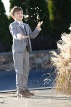Load image into Gallery viewer, BLACKTIE "Liam" Kids Vintage Grey Suit (5-Piece Set)