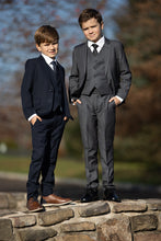 Load image into Gallery viewer, BLACKTIE "Liam" Kids Midnight Blue Suit (5-Piece Set)