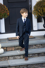 Load image into Gallery viewer, BLACKTIE "Liam" Kids Midnight Blue Suit (5-Piece Set)