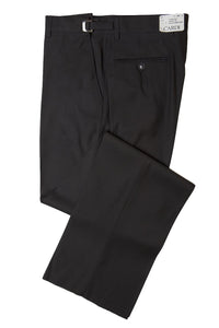 Classic Collection "Ethan" Kids Black Super 150's Luxury Viscose Blend Suit Pants