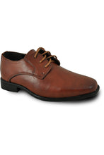 Load image into Gallery viewer, Bravo 8T "King" Kids Brown Dress Shoes