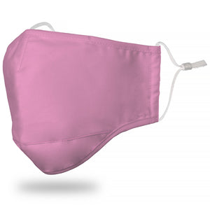 Mask Barn Kids "Solid" Pink Face Mask