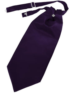 Cardi Amethyst Solid Satin Kids Cravat