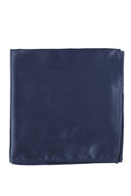 Load image into Gallery viewer, BLACKTIE Steel Blue "Eternity" Pocket Square