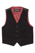 Load image into Gallery viewer, BLACKTIE "Liam" Kids Onyx Black Suit (5-Piece Set)