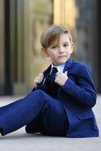 Load image into Gallery viewer, Tip Top &quot;Stanford&quot; Kids Ink Blue Suit 5-Piece Set
