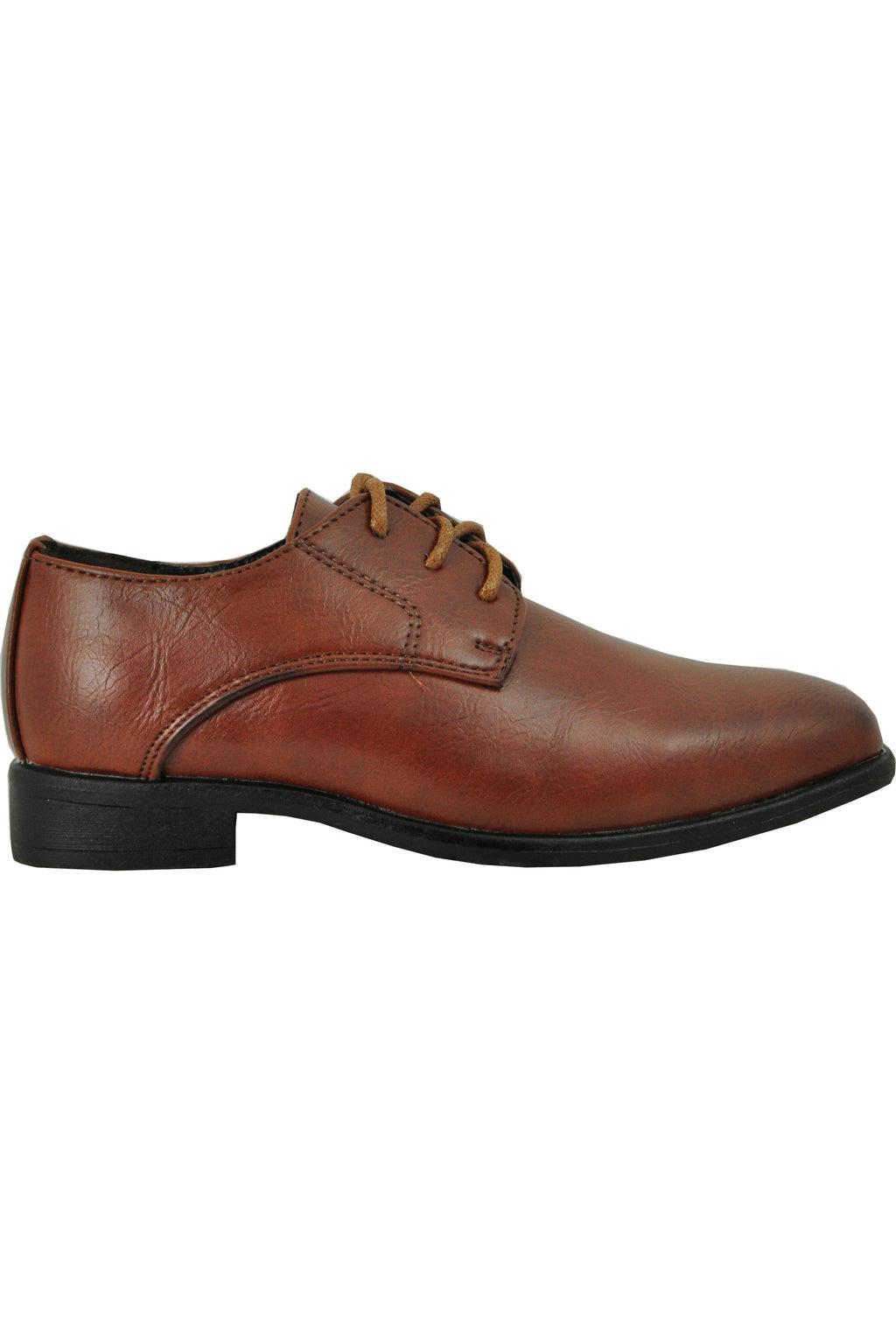 Bravo King Kids Brown Dress Shoes 9T Bravo King Kids Brown Dress Shoes 9T