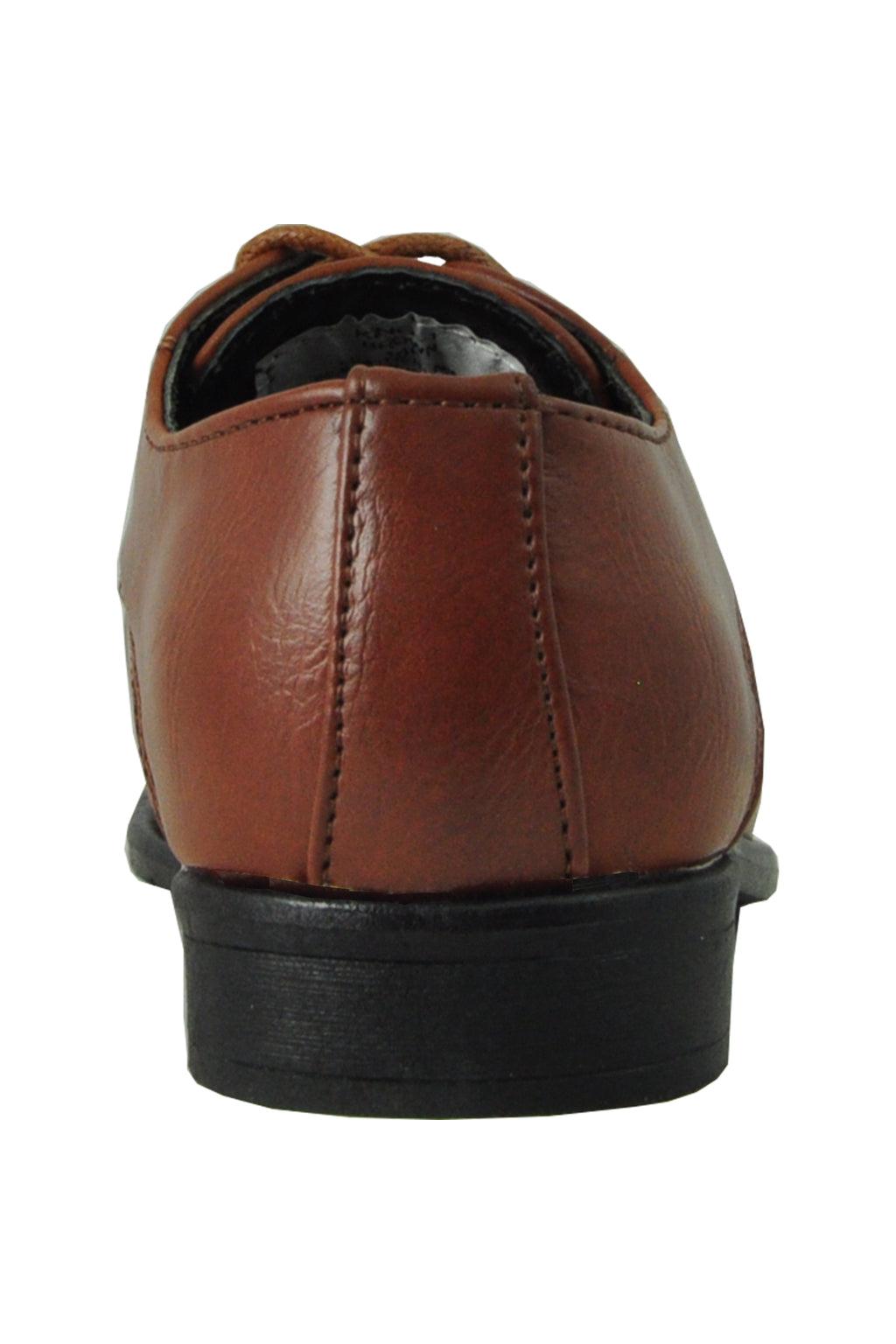 King" Kids Brown Dress Shoes LittleTuxedos.com King" Kids Brown Dress Shoes LittleTuxedos.com