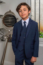 Load image into Gallery viewer, Cleo &quot;Luxor&quot; Kids Egyptian Blue Suit 5-Piece Set