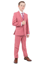 Load image into Gallery viewer, Perry Ellis &quot;Noah&quot; Perry Ellis Kids Coral Mauve Suit (5-Piece Set)