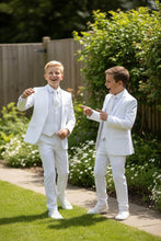 Load image into Gallery viewer, Perry Ellis &quot;Noah&quot; Perry Ellis Kids White Suit (5-Piece Set)