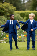 Load image into Gallery viewer, Perry Ellis &quot;Noah&quot; Perry Ellis Kids Royal Blue Suit (5-Piece Set)