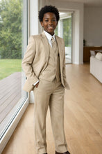 Load image into Gallery viewer, Tazio "Jacob" Kids Beige 5-Piece Suit