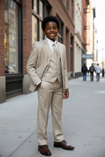 Load image into Gallery viewer, Tazio "Jacob" Kids Beige 5-Piece Suit