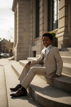 Load image into Gallery viewer, Tazio "Jacob" Kids Beige 5-Piece Suit