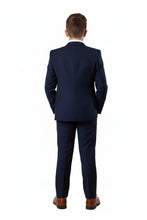 Load image into Gallery viewer, Tazio "Jacob" Kids Navy 5-Piece Suit