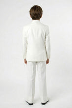 Load image into Gallery viewer, Tazio "Jacob" Kids Off-White 5-Piece Suit