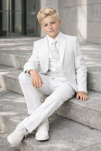 Load image into Gallery viewer, Tazio "Jacob" Kids White 5-Piece Suit