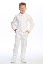 Load image into Gallery viewer, Tip Top Kids &quot;Georgetown&quot; Kids White Tuxedo (5-Piece Set)