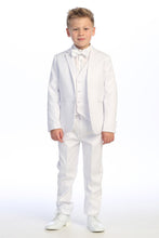 Load image into Gallery viewer, Tip Top Kids &quot;Georgetown&quot; Kids White Tuxedo (5-Piece Set)