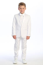 Load image into Gallery viewer, Tip Top Kids &quot;Cornell&quot; Kids White Tuxedo (5-Piece Set)