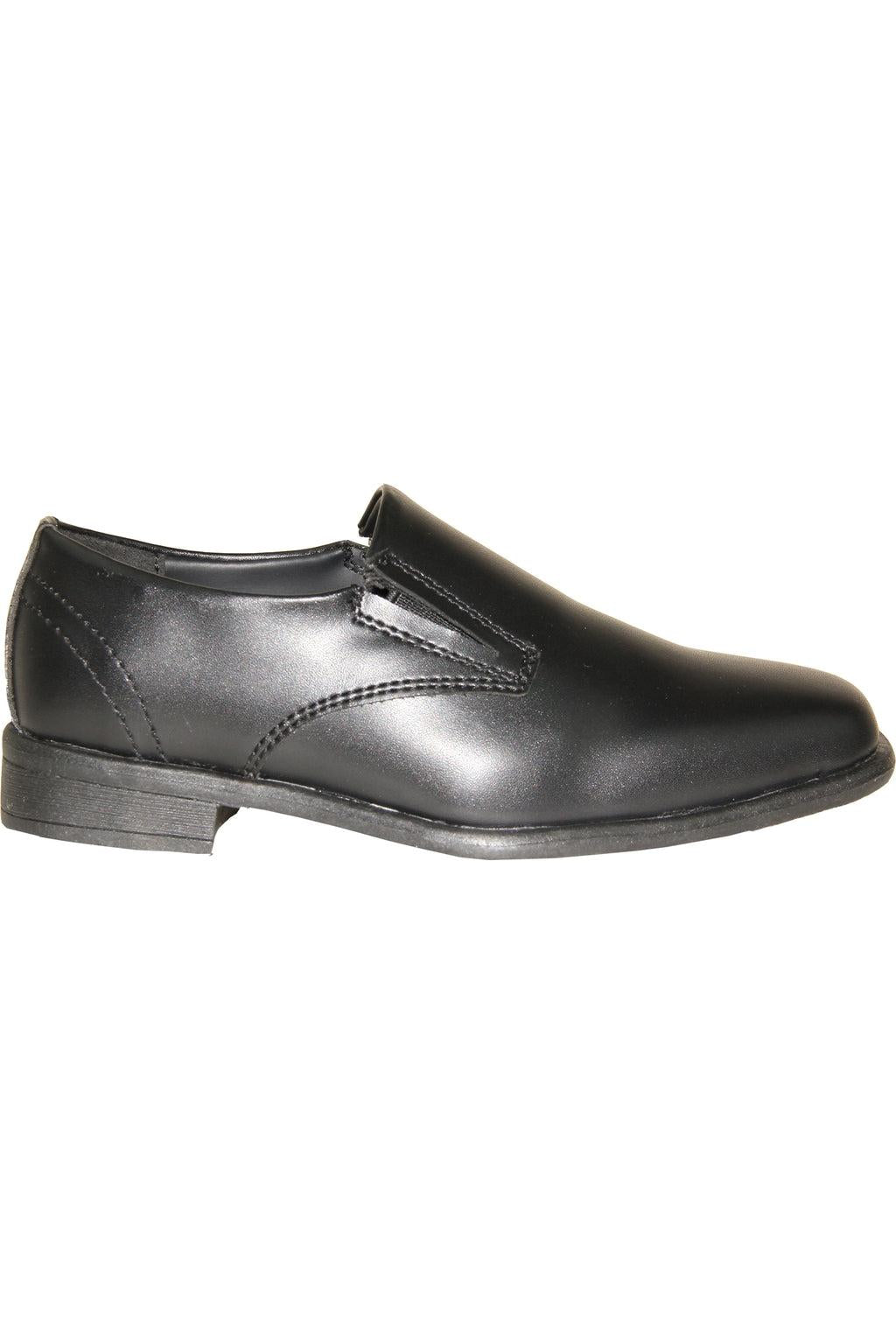 Vangelo Andrew Kids Black Dress Shoes 5Y Vangelo Andrew Kids Black Dress Shoes 5Y