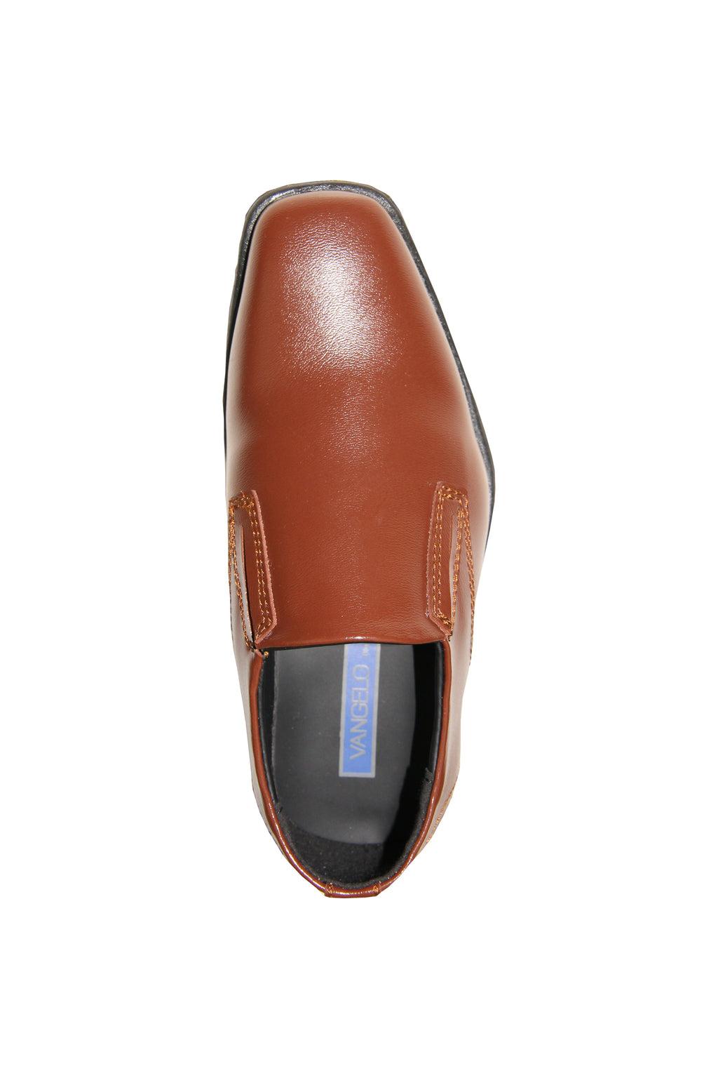 Vangelo Andrew Kids Brown Dress Shoes 5Y Vangelo Andrew Kids Brown Dress Shoes 5Y