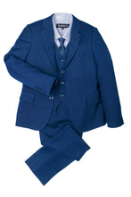 Load image into Gallery viewer, BLACKTIE &quot;Liam&quot; Kids Indigo Suit (5-Piece Set)