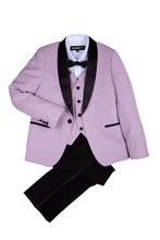 Load image into Gallery viewer, BLACKTIE &quot;London&quot; Kids Lavender Tuxedo (5-Piece Set)