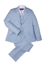Load image into Gallery viewer, BLACKTIE &quot;Liam&quot; Kids Powder Blue Suit (5-Piece Set)