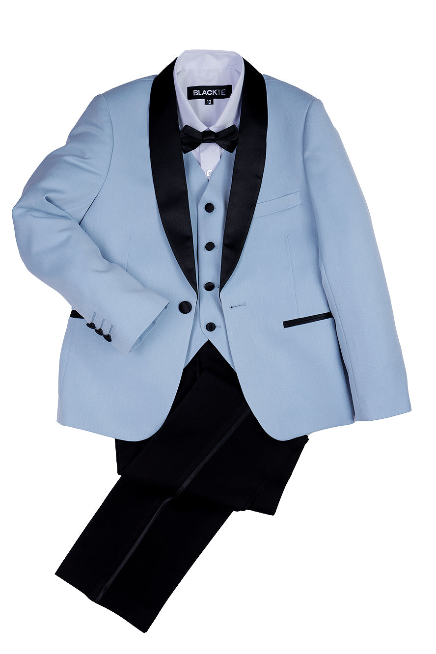 FORMAL SUIT BOW Tie Dress Shirts + Tuxedo Vest + Pants Set For Baby Boys  Toddler $31.36, image size:888x1332