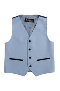 BLACKTIE "London" Kids Powder Blue Tuxedo (5-Piece Set)