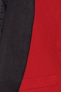 BLACKTIE "London" Kids Red Tuxedo (5-Piece Set)