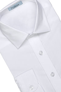 Little Tuxedos "Essentials" Kids White Laydown Dress Shirt