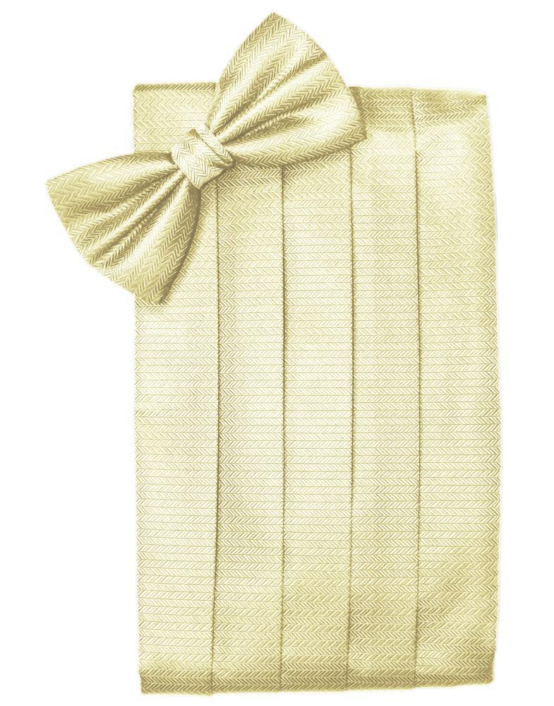 Cardi Banana Herringbone Kids Cummerbund